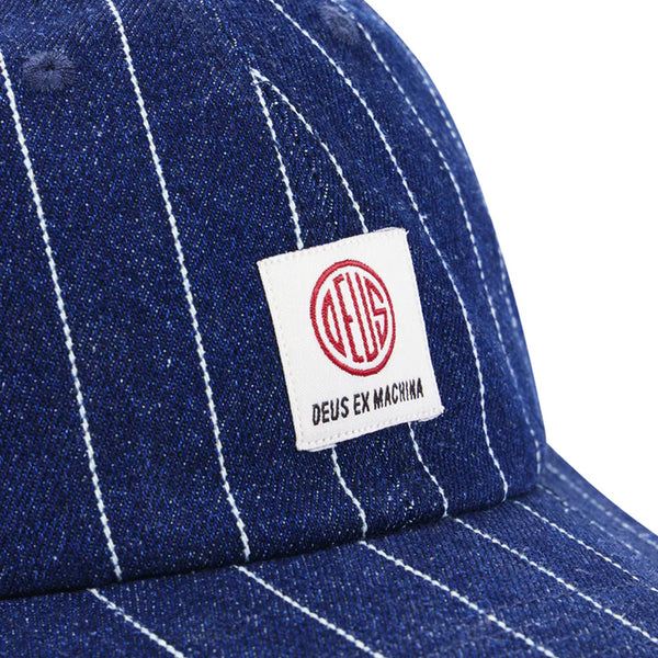 Deus Ex Machina - Cap Dallas Stripe Indigo - DMP257043 - INDIGO
