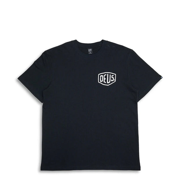Deus Ex Machina - T-Shirt Frontage Black - DMF241747D - BLACK