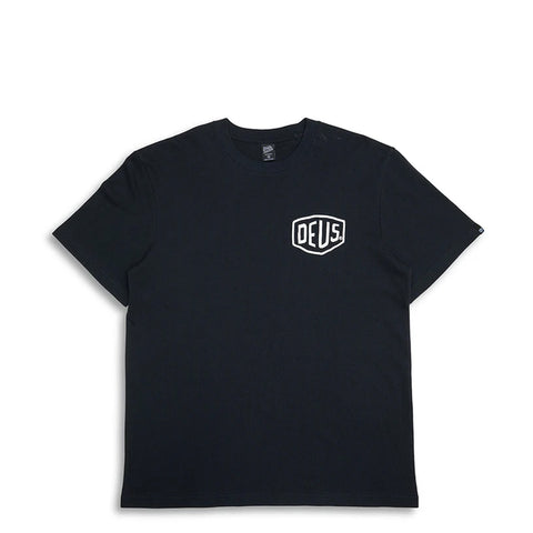 Deus Ex Machina - T-Shirt Frontage Black - DMF241747D - BLACK