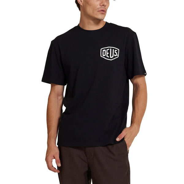 Deus Ex Machina - T-Shirt Frontage Black - DMF241747D - BLACK