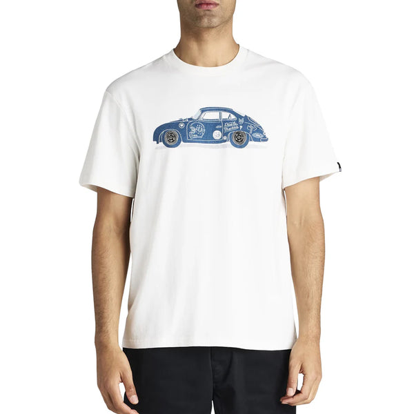 Deus Ex Machina - T-Shirt 356 Porsche White - DMP251209A - WHITE