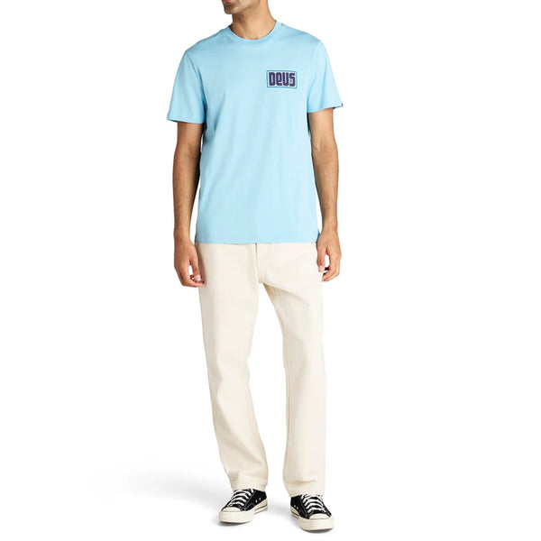 Deus Ex Machina - T-Shirt Outage Sky - DMP251953A - SKY/BLUE