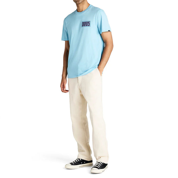 Deus Ex Machina - T-Shirt Outage Sky - DMP251953A - SKY/BLUE