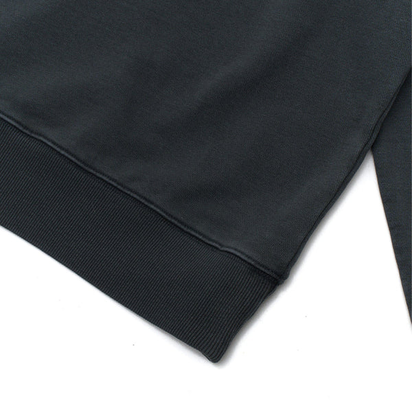 Deus Ex Machina - Felpa Shield Garment Dyed Crew Antracite - DMP258156 - ANTHRACITE