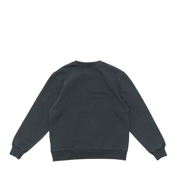 Deus Ex Machina - Felpa Shield Garment Dyed Crew Antracite - DMP258156 - ANTHRACITE