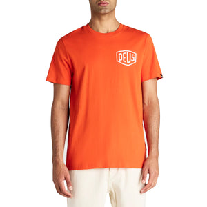 Deus Ex Machina - T-Shirt Venice Address Tangerine Tango - T_DMW41808C - TANGERINE/TANGO