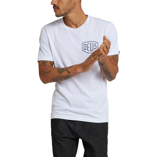 Deus Ex Machina - T-Shirt Tokyo Address White - T_DMW41808R - WHITE