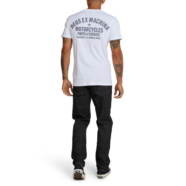 Deus Ex Machina - T-Shirt Tokyo Address White - T_DMW41808R - WHITE