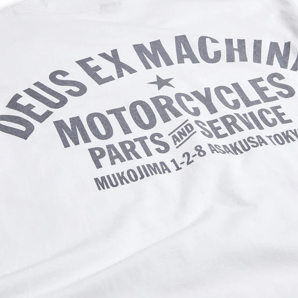 Deus Ex Machina - T-Shirt Tokyo Address White - T_DMW41808R - WHITE