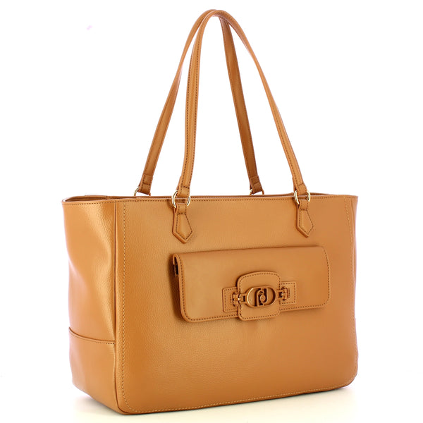 Liu Jo - Shopping Bag Almond AF4027E0031 ALMOND | Italystation.com Shop Now at italystation.com