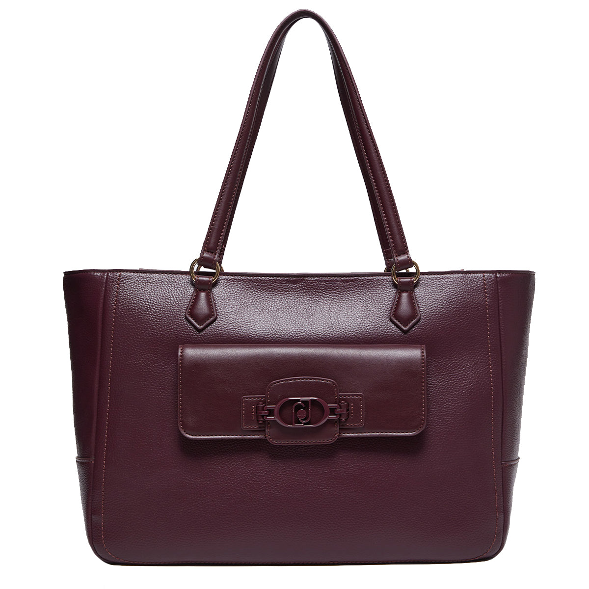 Liu Jo - Shopping Bag Bordeaux AF4027E0031 BORDEAUX | Italystation.com Shop Now at italystation.com