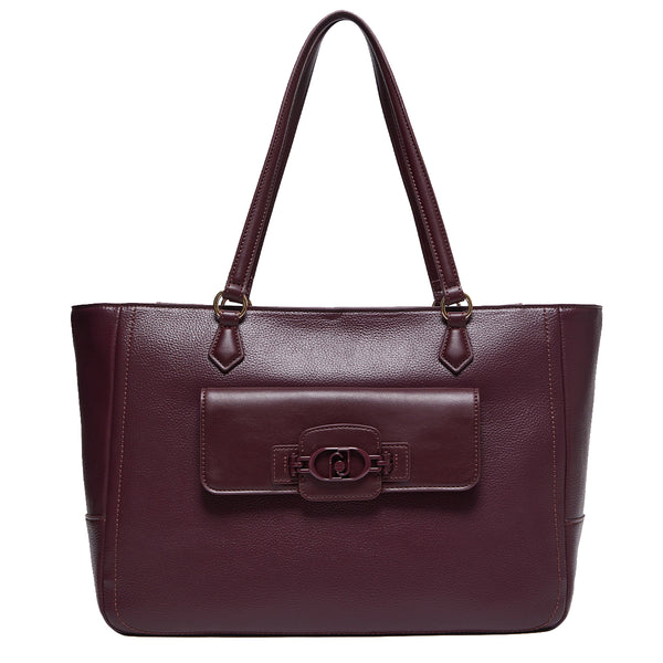 Liu Jo - Shopping Bag Bordeaux AF4027E0031 BORDEAUX | Italystation.com Shop Now at italystation.com