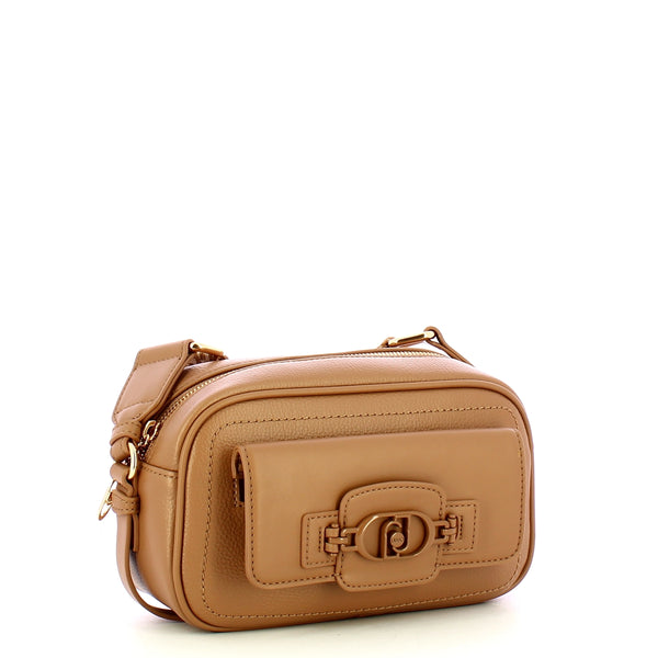 Liu Jo - Tracolla cross over Almond AF4033E0031 ALMOND | Italystation.com Shop Now at italystation.com