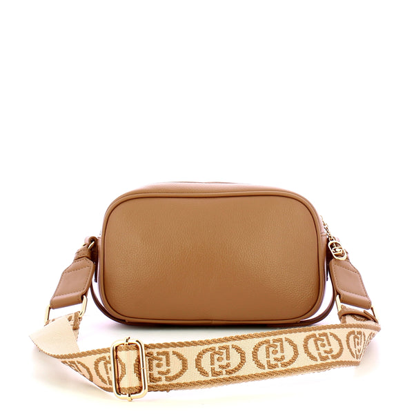 Liu Jo - Tracolla cross over Almond AF4033E0031 ALMOND | Italystation.com Shop Now at italystation.com