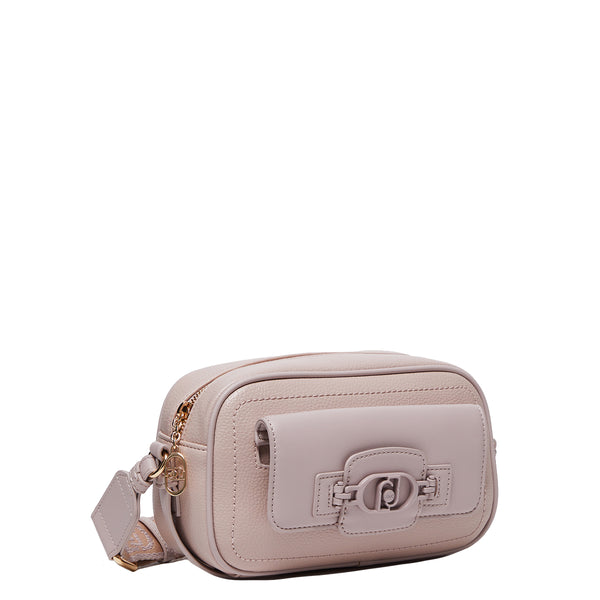 Liu Jo - Tracolla cross over Rose Smoke AF4033E0031 ROSE/SM | Italystation.com Shop Now at italystation.com