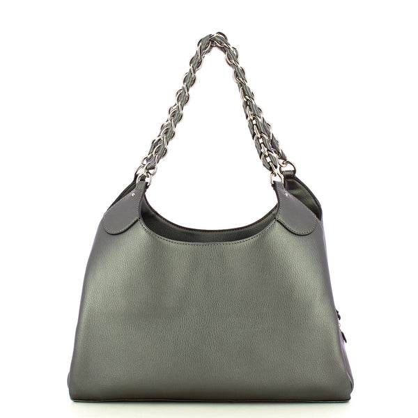 Liu Jo - Boston Bag Antracite Met. AF4143E0037 ANTRACITE/ME | Italystation.com Shop Now at italystation.com
