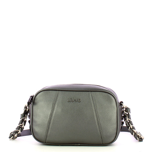 Liu Jo - Tracollina cross over Antracite Met AF4146E0037 AN | Italystation.com Shop Now at italystation.com