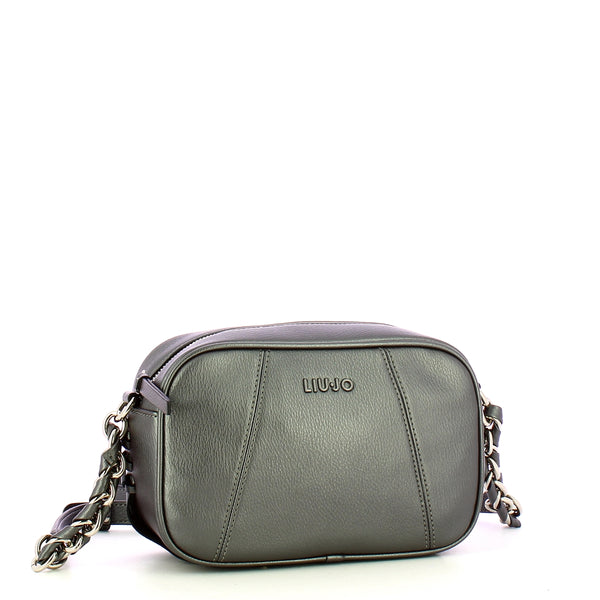 Liu Jo - Tracollina cross over Antracite Met AF4146E0037 AN | Italystation.com Shop Now at italystation.com