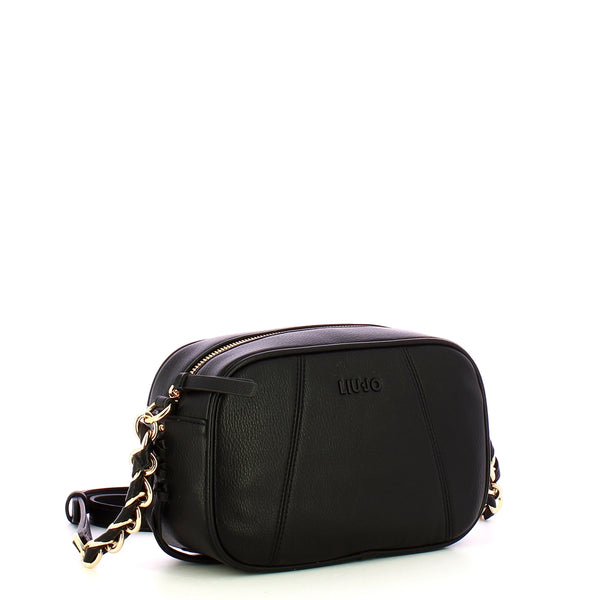 Liu Jo - Tracollina cross over Black AF4146E0037 BLACK | Italystation.com Shop Now at italystation.com