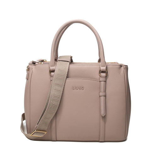 Liu Jo - Nevet large Rose Smoke Handbag - AF4153E0087 - ROSE/SMOKE
