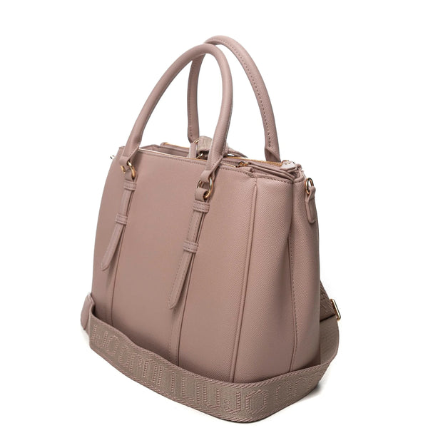 Liu Jo - Nevet large Rose Smoke Handbag - AF4153E0087 - ROSE/SMOKE