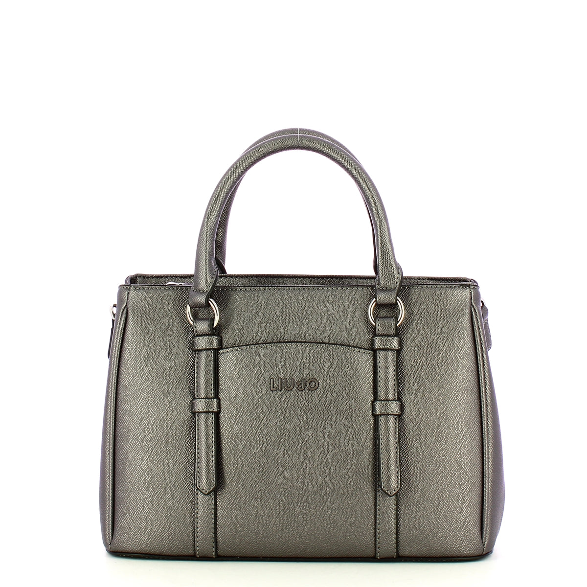Liu Jo - Borsa a mano Nevet Antracite Met AF4154E0087 ANTRA | Italystation.com Shop Now at italystation.com