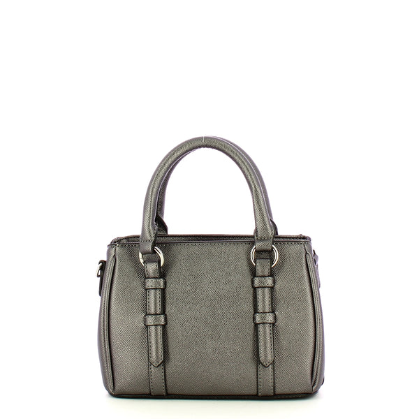 Liu Jo - Borsa a mano Nevet piccola Antracite Met AF4155E0087 | Italystation.com Shop Now at italystation.com