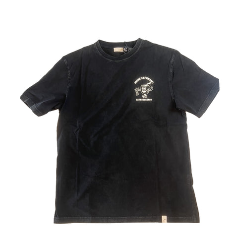 Tooco - T-Shirt Espresso Black Washed - TOCOM TSR ES - BLACK/WHASED