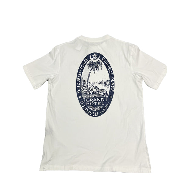 Tooco - T-Shirt Grand Hotel Off White - TOCOM TSR GR - OFF/WHITE
