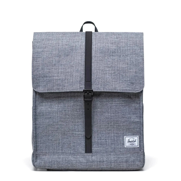 Herschel Supply - City Mid 14.0 Raven Crosshatch Backpack - 11376 - RAVEN/CROSSHATCH