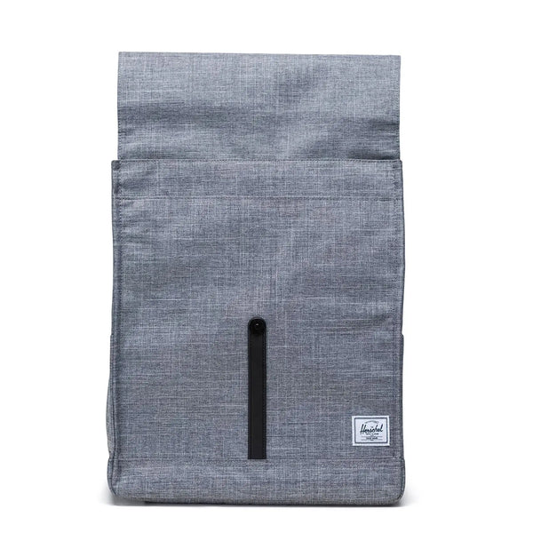Herschel Supply - City Mid 14.0 Raven Crosshatch Backpack - 11376 - RAVEN/CROSSHATCH