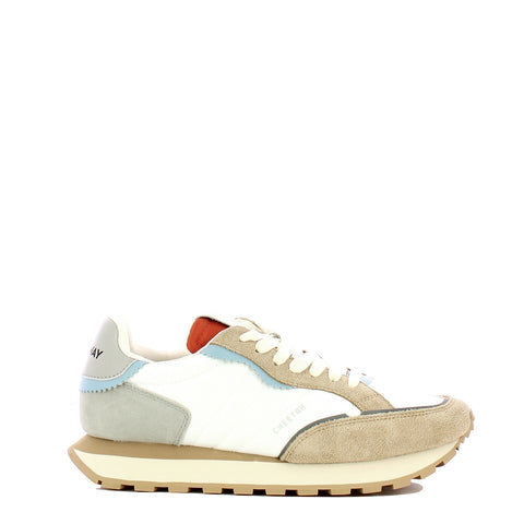Monoway - Cheetah White Grigio Taupe Women's Sneakers - CHEETAH - WHITE_GRIGIO_TAUPE