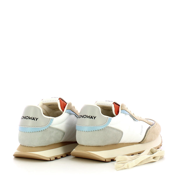 Monoway - Cheetah White Grigio Taupe Women's Sneakers - CHEETAH - WHITE_GRIGIO_TAUPE