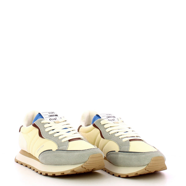 Monoway - Cheetah Crema Grigio Sneakers - CHEETAH UOMO - CREMA_GRIGIO