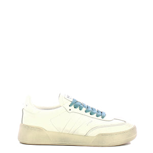 Monoway - Jiha Bianco Celeste Chiaro Women's Sneakers - JIHA DONNA PELLE - BIANCO_CELESTE/CHIARO