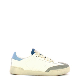 Monoway - Jiha Bianco Celeste Sneakers - JIHA UOMO PELLE - BIANCO_CELESTE