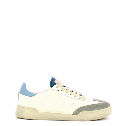 Monoway - Jiha Bianco Celeste Sneakers - JIHA UOMO PELLE - BIANCO_CELESTE