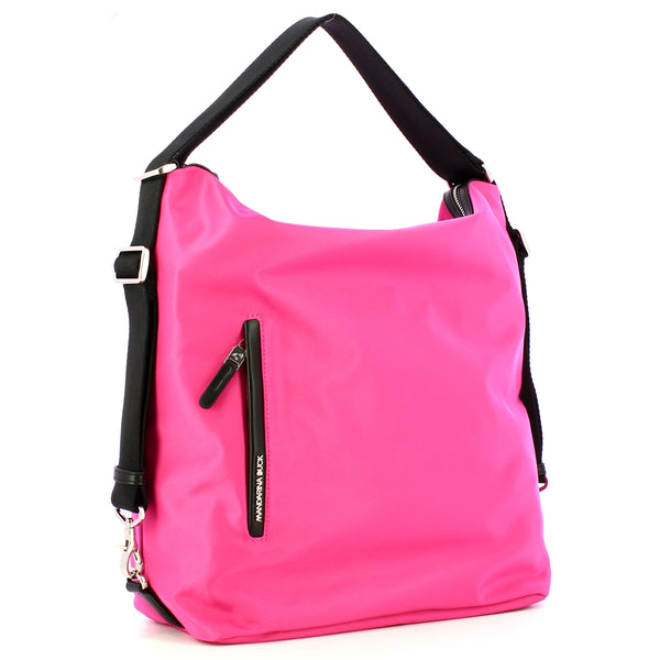 Mandarina Duck - Hobo Bag Hunter Raspberry Rose - P10VCT10 - RASPBERRY/ROSE