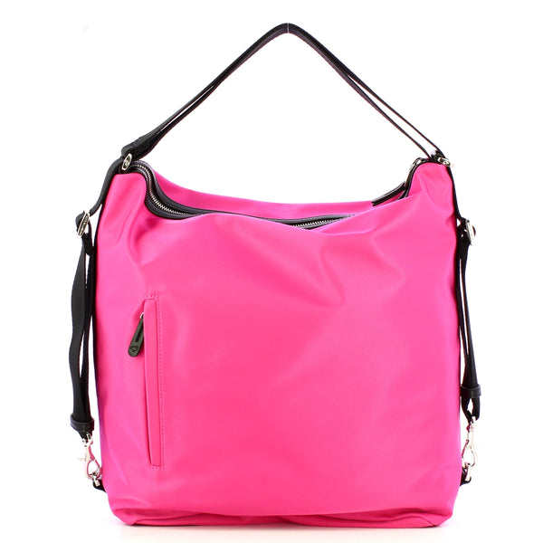 Mandarina Duck - Hobo Bag Hunter Raspberry Rose - P10VCT10 - RASPBERRY/ROSE