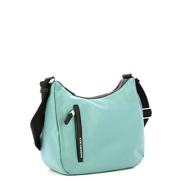 Mandarina Duck - Hobo Bag Hunter Smoke Blue - P10VCT40 - SMOKE/BLUE