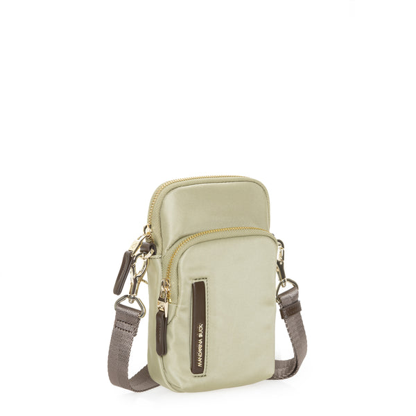 Mandarina Duck - Hunter Gray Green Phone Holder - P10VCPN1 - GRAY/GREEN