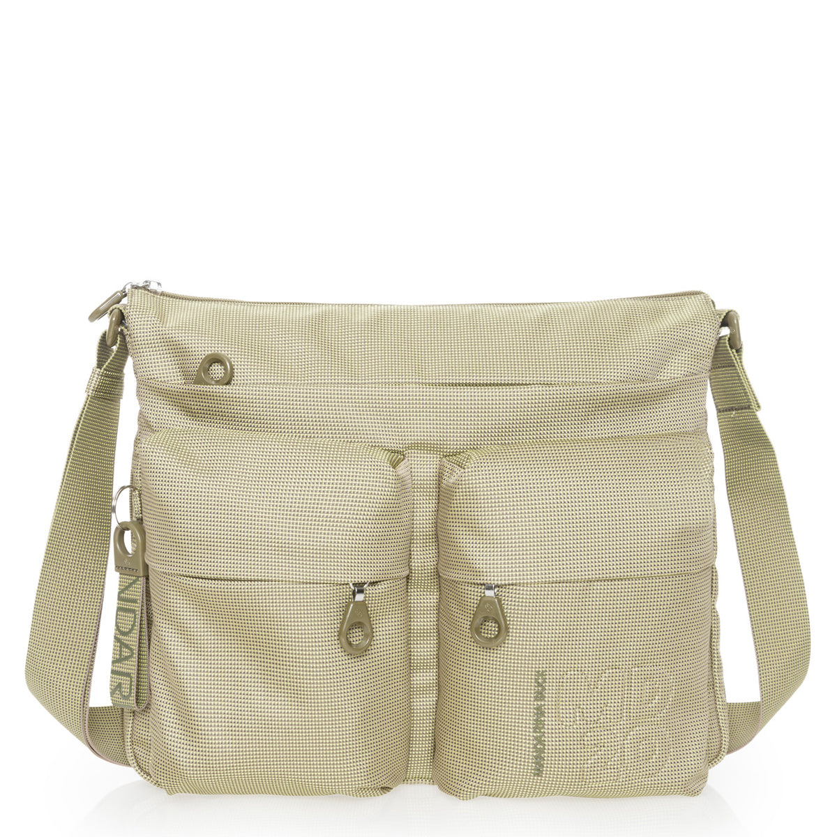 Mandarina Duck - Expandable Crossbody Bag MD20 Jade - P10QMTX6 - JADE
