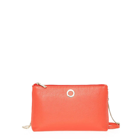 Mandarina Duck - Mellow Leather Cayenne small Crossbody Bag - P10FZT41 - CAYENNE