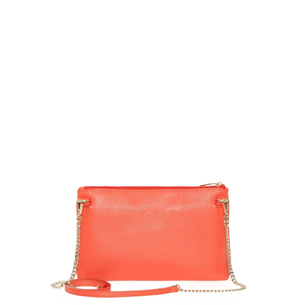 Mandarina Duck - Mellow Leather Cayenne small Crossbody Bag - P10FZT41 - CAYENNE