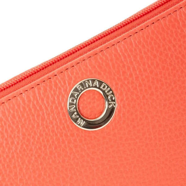 Mandarina Duck - Mellow Leather Cayenne small Crossbody Bag - P10FZT41 - CAYENNE
