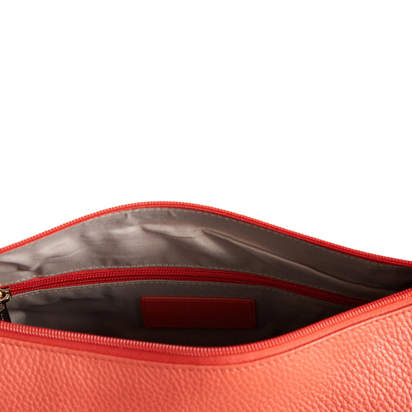 Mandarina Duck - Mellow Cayenne leather Crossbody Bag - P10FZT59 - CAYENNE