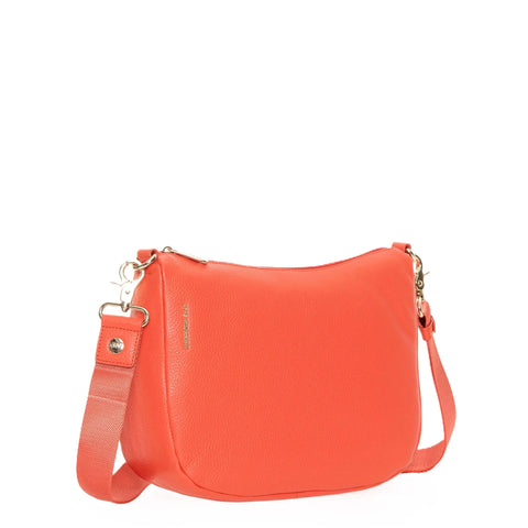 Mandarina Duck - Borsa a tracolla Media in pelle Mellow Cayenne - P10FZT79 - CAYENNE
