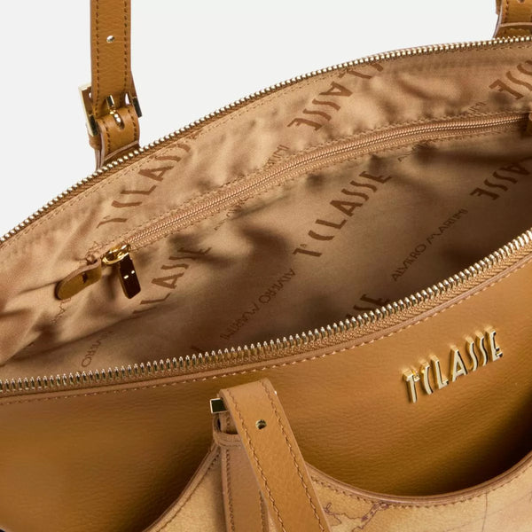 Alviero Martini 1a Classe - Shopping Ritual Bag Geo Classic Naturale - LC19S600 - NATURALE