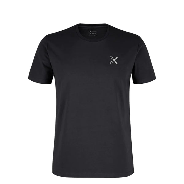 Montura - T-Shirt Basic Logo Black - MTGC42X 5028 - BLACK