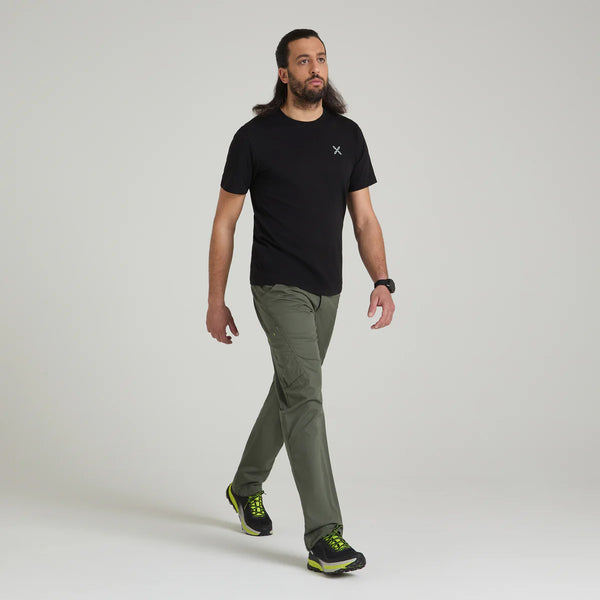 Montura - T-Shirt Basic Logo Black - MTGC42X 5028 - BLACK